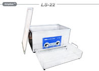 Líquido de limpeza ultrassônico comercial portátil de Digitas, líquido de limpeza de vidros ultrassônico com cesta