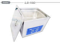 líquido de limpeza ultrassônico do tampo da mesa do aquecimento 200w para os injetores LS-10D