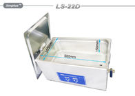 equipamento ultrassônico do líquido de limpeza de Digitas do laboratório de 40kHz 22L para a extração do laboratório
