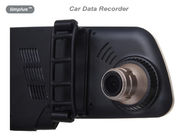 Automóvel do espelho retrovisor/gravador de dados DVR do carro com inserir Mic de GPS