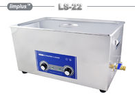 O líquido de limpeza ultrassônico do tampo da mesa da arma de Limplus 40kHz com calefator ajusta