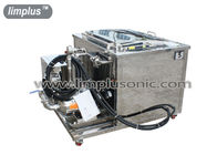 máquina ultrassônica automotivo do líquido de limpeza dos tanques 28KHz dois com filtro de óleo e sistema mais seco