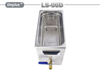 LS - 06D da máquina ultrassônica do líquido de limpeza do tubo da tubulação de 6,5 Digitas do litro uso do laboratório do banho/limpeza ultrassônica