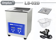 líquido de limpeza 2L ultrassônico comercial de aço inoxidável com calefator/temporizador de Digitas para a ferramenta eletrônica