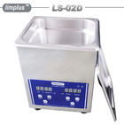 frequência ultrassônica do líquido de limpeza 40kHz do tampo da mesa de Limplus 2liter do calefator 60W para o relógio dos monóculos