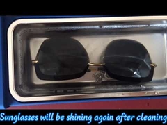 Limpeza Ultrassônica Digital de Mesa 42kHz 650ml Para Joias