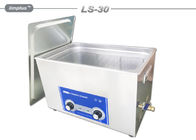 líquido de limpeza ultrassônico do poder superior 30L, líquido de limpeza ultrassônico de bronze portátil