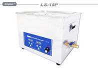 Máquina de lavar ultrassônica da pesquisa científica, líquido de limpeza 15L ultrassônico para relógios