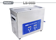 Poder ultrassônico ultrassônico 40khz do litro 180w do líquido de limpeza 6,5 do tampo da mesa do registro de vinil