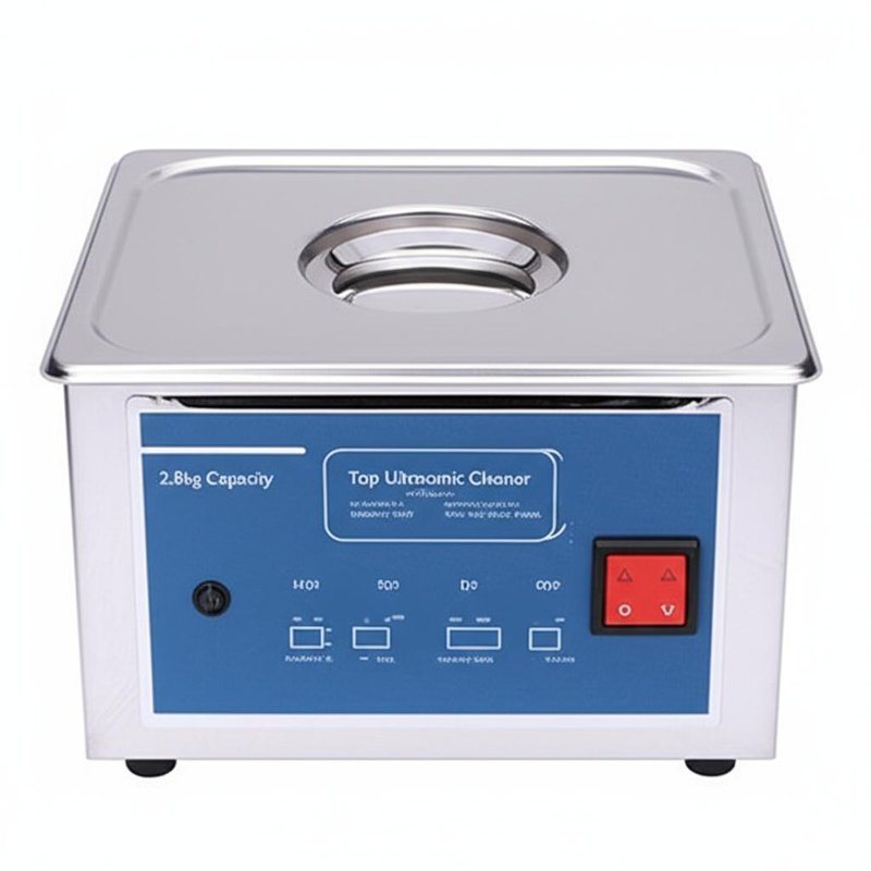 2.8kg Capacity Table Top Ultrasonic Cleaner with High Cleaning Effect and Stainless Steel Tank